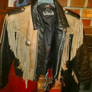 Childs leather jacket.